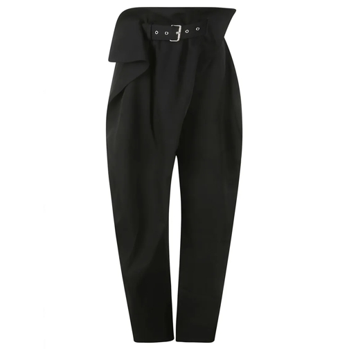 J.W.Anderson  Fold Over Trousers Black