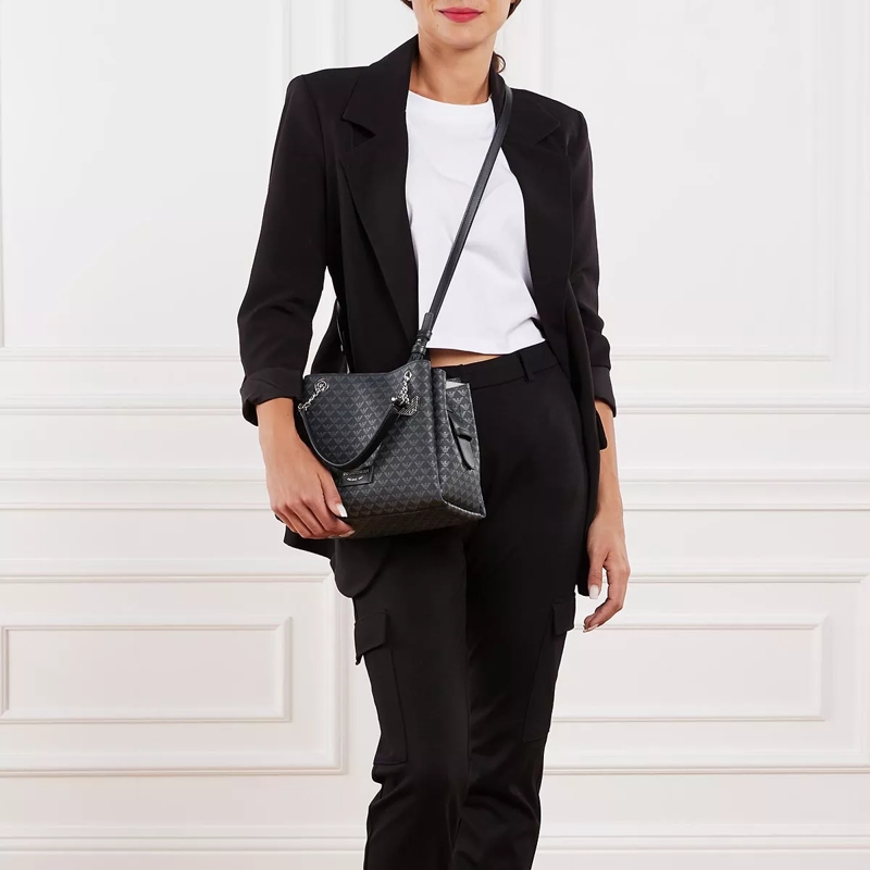 Emporio Armani Sac à bandoulière Borsa Tote Black(Image 3)