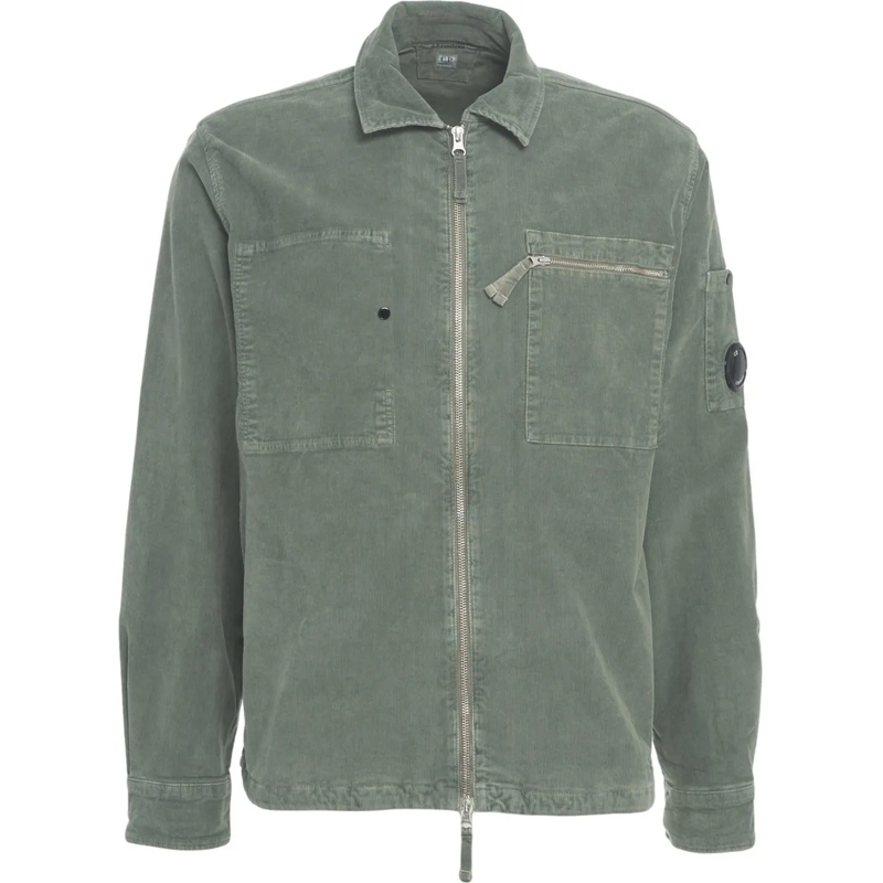 CP Company Doudoune Corduroy jacket grau