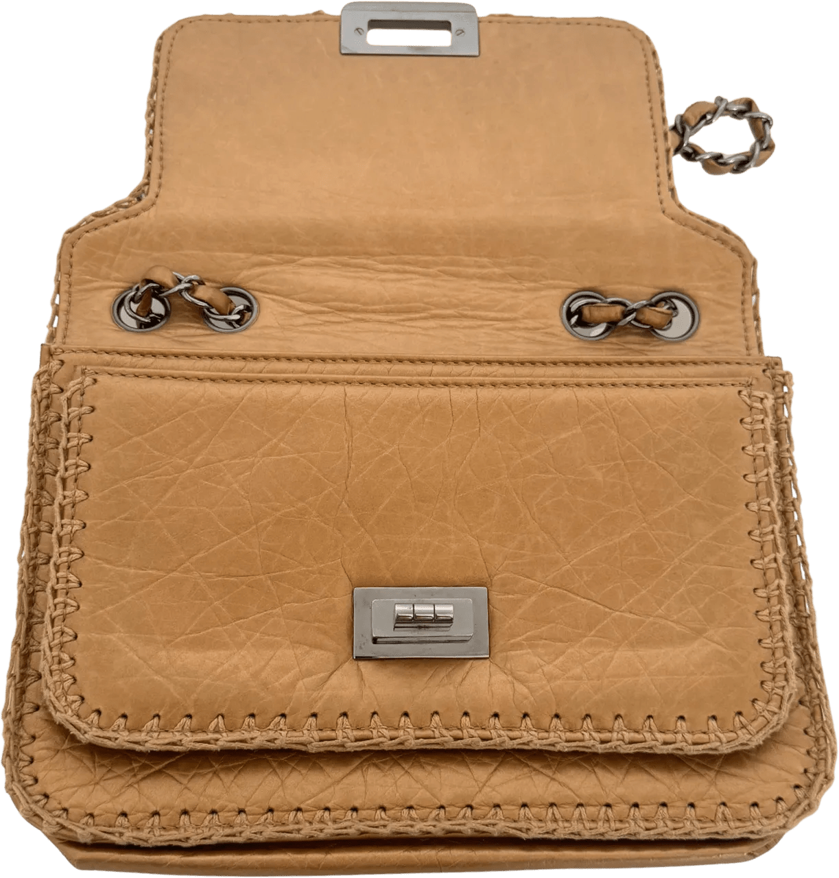 Thumbnail - Chanel Crossbody Bags - Chanel Whipstitch Flap Bag Gold / good - Gr. unisize - in Gold - für Damen