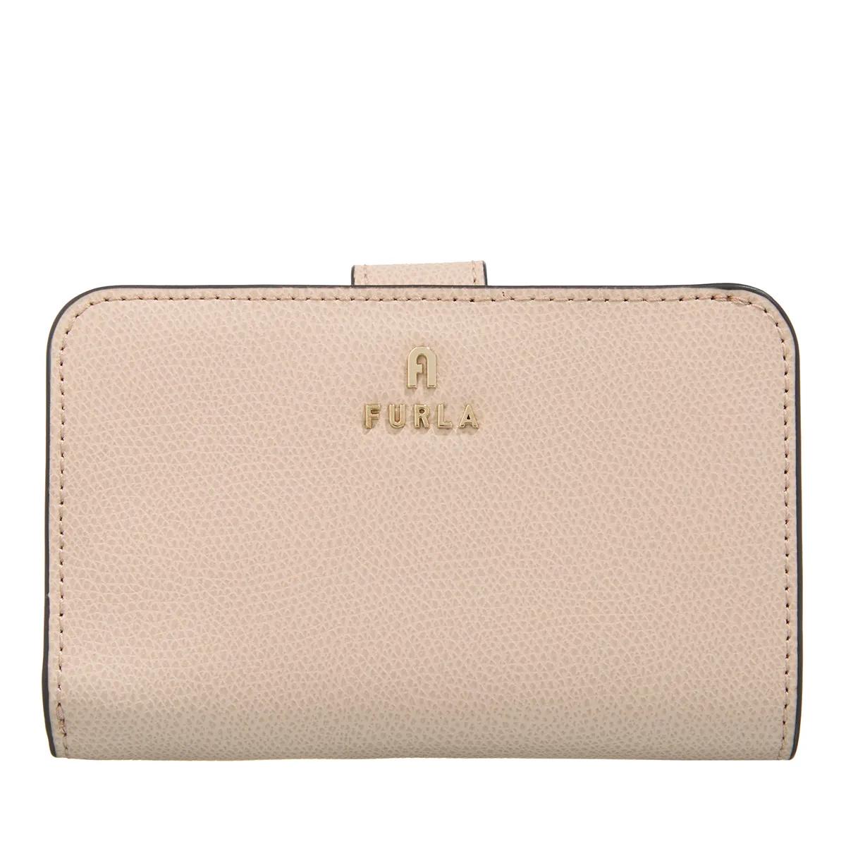 Furla Portemonnaie - Furla Camelia M Compact Wallet - Gr. unisize - in Beige - für Damen