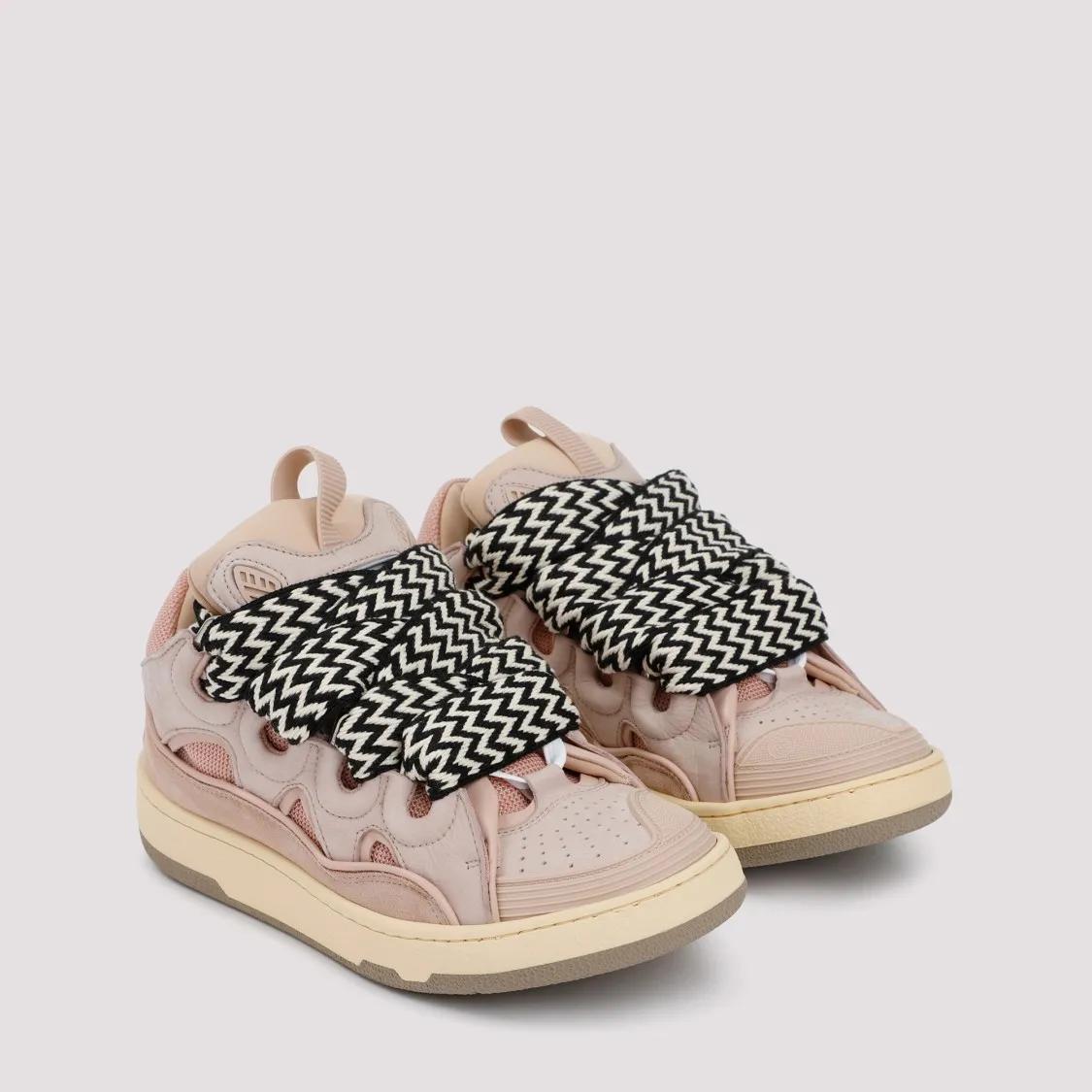 Thumbnail - Lanvin Low-Top Sneaker - Exaggerated 90S-Inspired Sneakers - Gr. 36 (EU) - in Rosa - für Damen