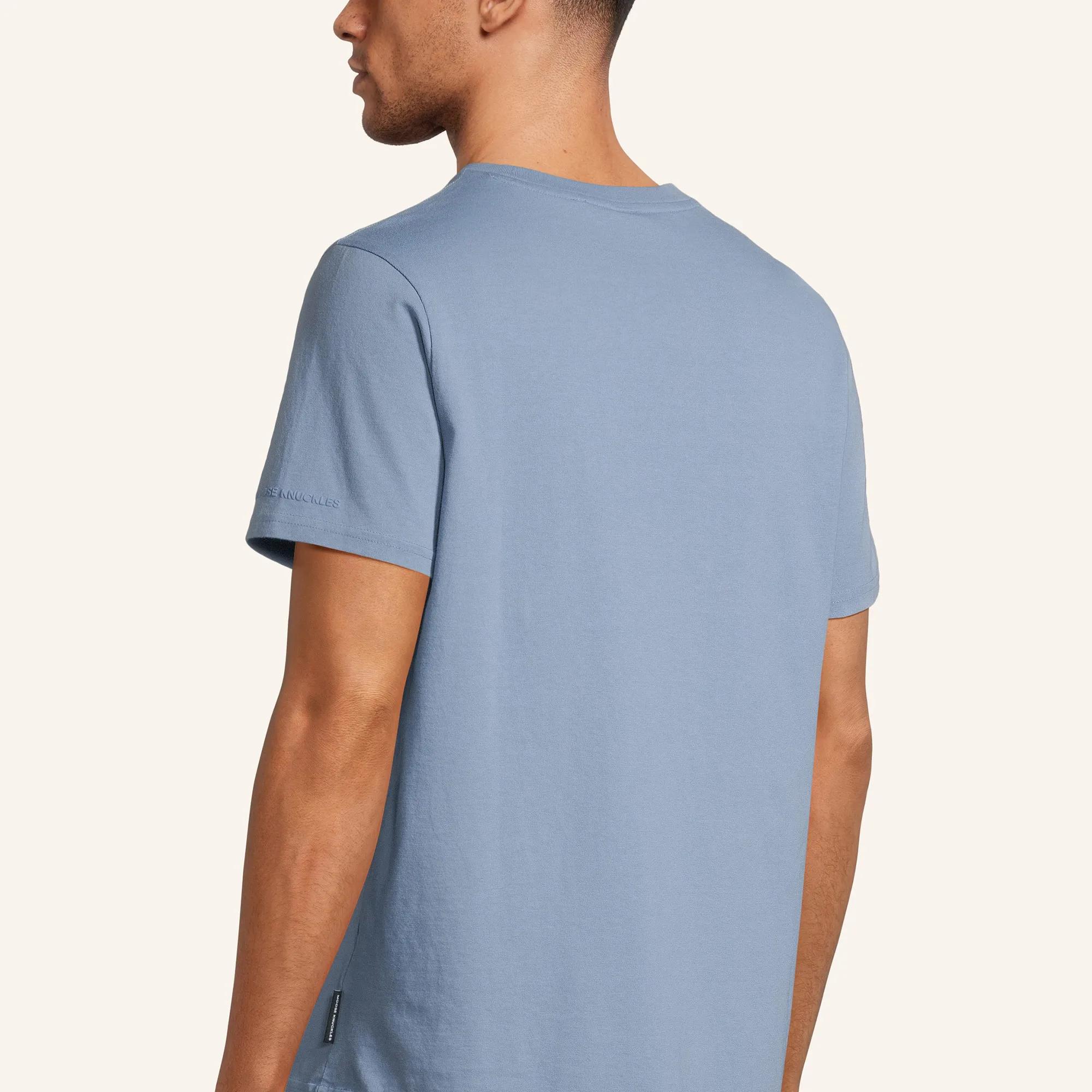【MOOSE T-Shirt/追跡可能 Short Sleeve KNUCKLES】Augustine