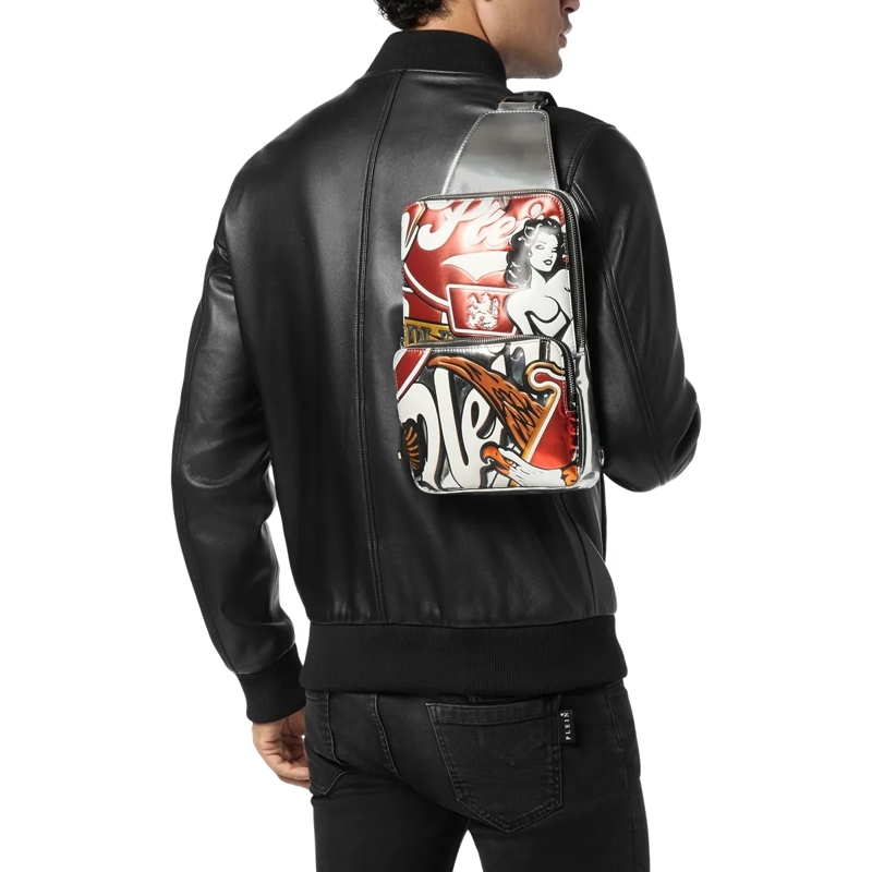 Philipp Plein Schultertasche Kreuzkörper rot(Image 3)