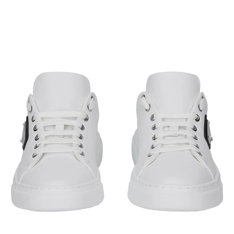Philipp Plein Low-Top-Sneaker Lo-Top Turnschuhe Iconic Plein weiss(Image 4)