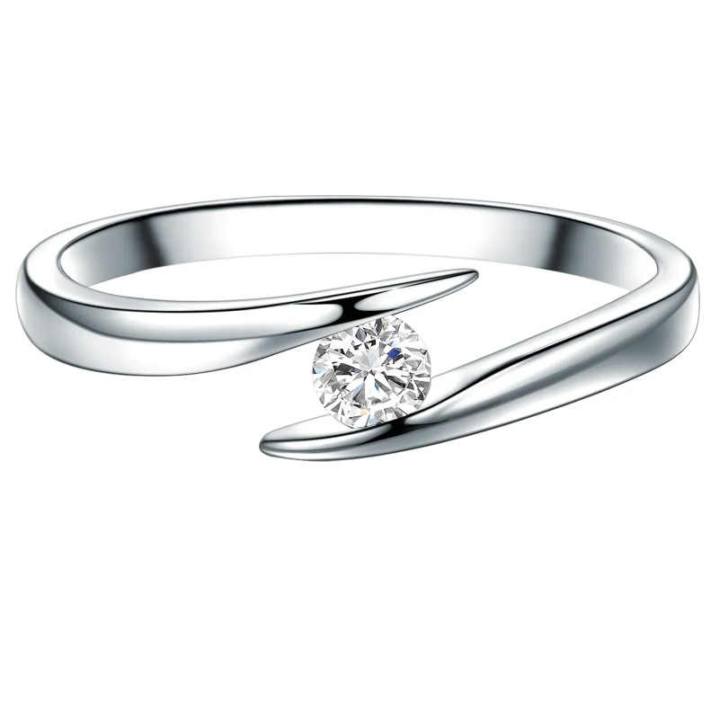 Trilani Ring Sterling Silber Ring Topas silber