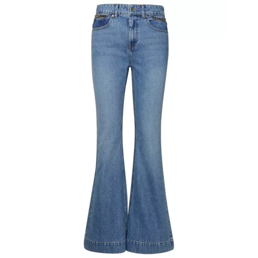 Stella McCartney Blue Jeans 70'S Falabella Blue 