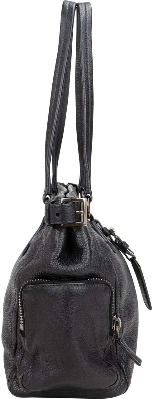 Thumbnail - Prada Crossbody Bags - Prada Calf Leather Triangle Shoulder Bag - Gr. unisize - in Bunt - für Damen