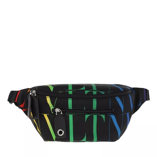 Valentino Garavani VLTN Times Belt Bag Nylon Black/Multicolor Crossbodytas