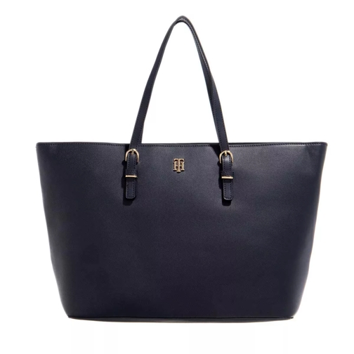 Tommy Hilfiger Th Timeless Med Tote Space Blue Draagtas