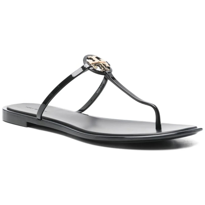 Tory Burch Sandalen Mini Miller Jelly Perfect Black / Gold(Image 3)