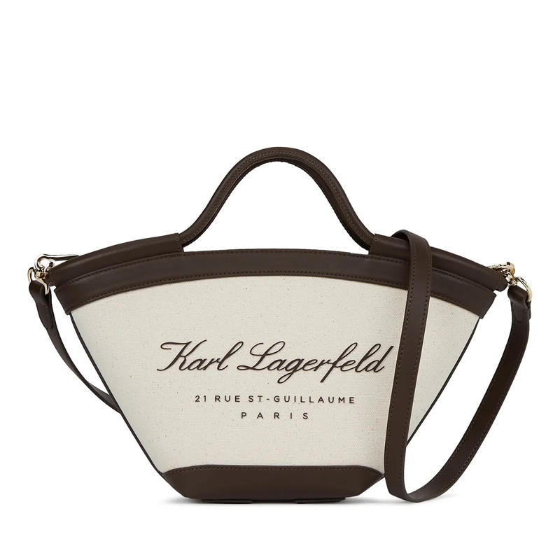 Karl Lagerfeld Shopper Hotel Karl Kleine Strand-Tote Bag beige