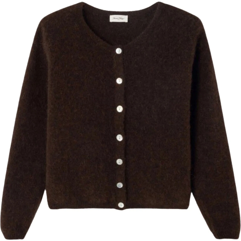 American Vintage  American Vintage Vitow Vesten Donkerbruin Vito19ee braun