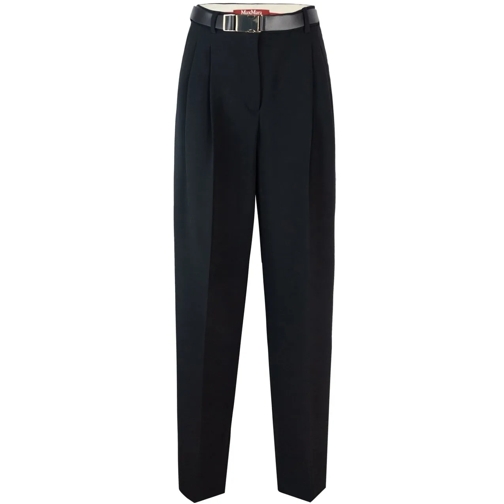 Max Mara  Max Mara Studio Trousers Black schwarz