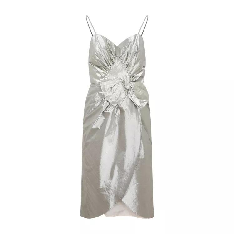 Maison Margiela - Silver Midi Dress - Größe 40 - silver