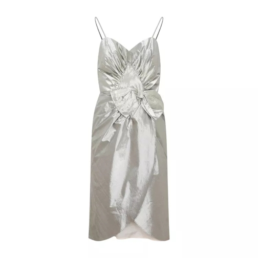 Maison Margiela Silver Midi Dress Silver 