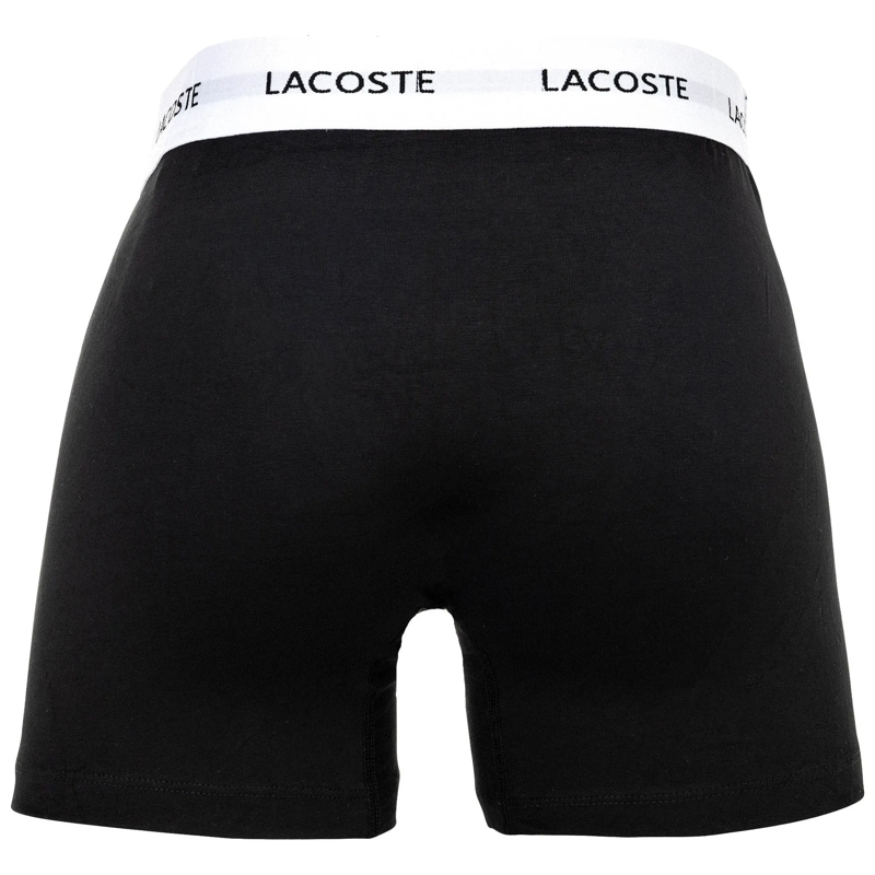 Lacoste  PACK DE 3 BOXERS LONGS 3er Pack schwarz(Image 3)