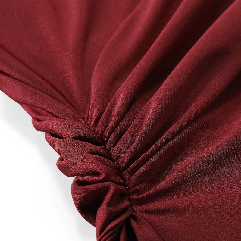 Chiara Boni Avondjurk Maxikleid Hasti JJ Long Zip rot(Image 4)