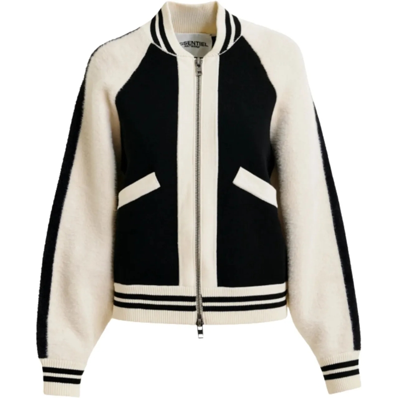 Essentiel Antwerp Trenchcoat Essentiel Antwerp  Jackets Zwart Idol schwarz