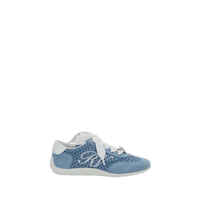 Roger Vivier Low-Top-Sneaker Low-Profile Blue Sneakers Blue