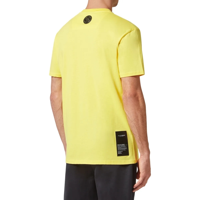 Plein Sport T-Shirt T-Shirt Tiger gelb