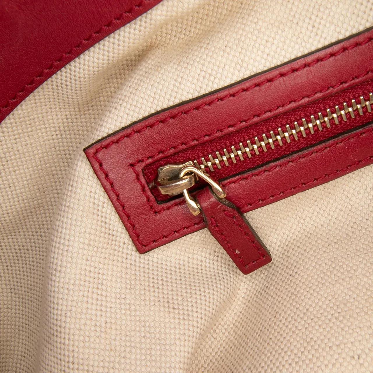 Thumbnail - Gucci Shopper - GG Canvas Lovely Tote - Gr. unisize - in Braun - für Damen