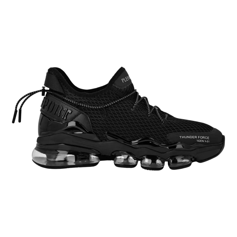Plein Sport Low-Top-Sneaker Mit diesen Laufschuhen kannst du dank Hightech-Mat schwarz