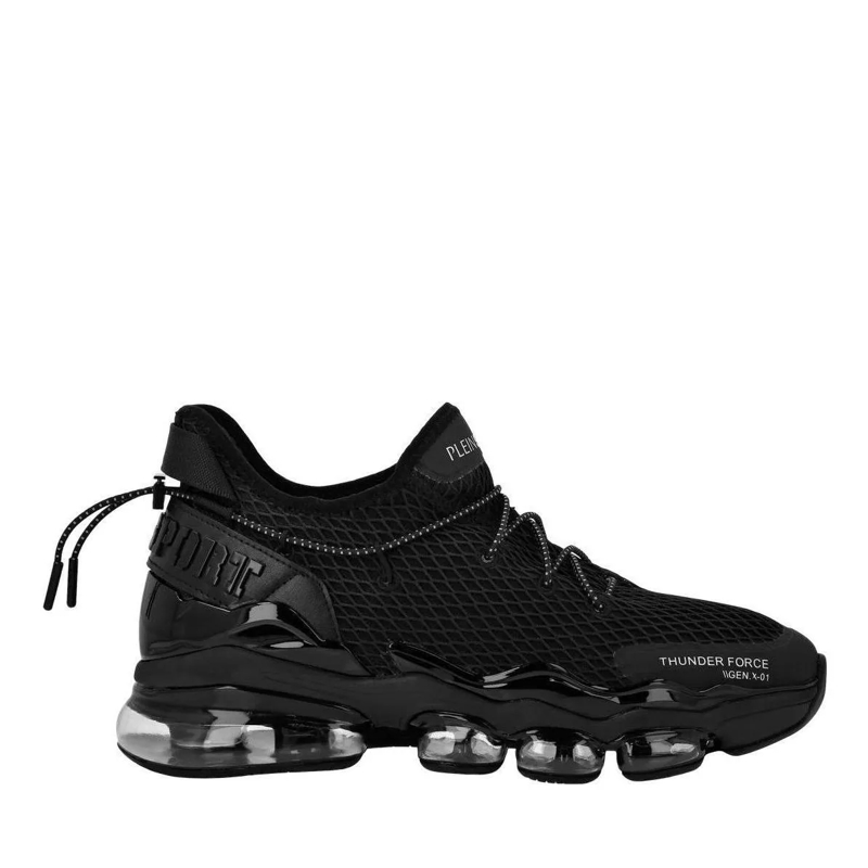 Plein Sport Low-Top-Sneaker Mit diesen Laufschuhen kannst du dank Hightech-Mat schwarz