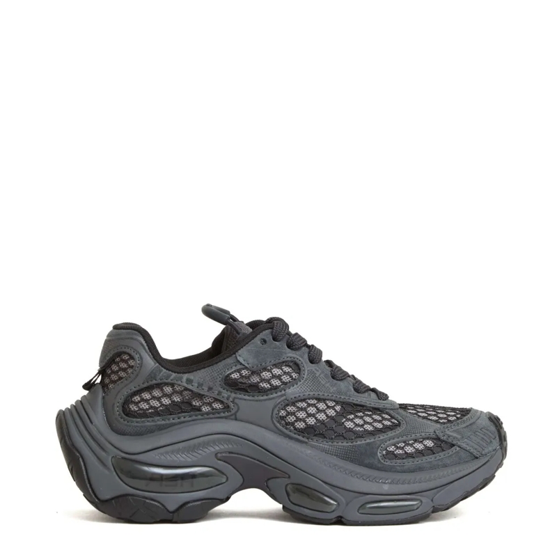 Ash Low-Top-Sneaker Textured Dragon Sneakers With Air Cushioning Black