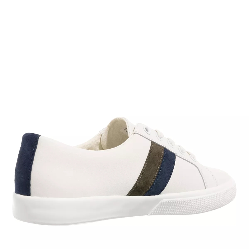 Lauren Ralph Lauren Low-Top-Sneaker Janson II Low Top Lace Sneaker Snow White/Navy/Dark Olive(Image 2)