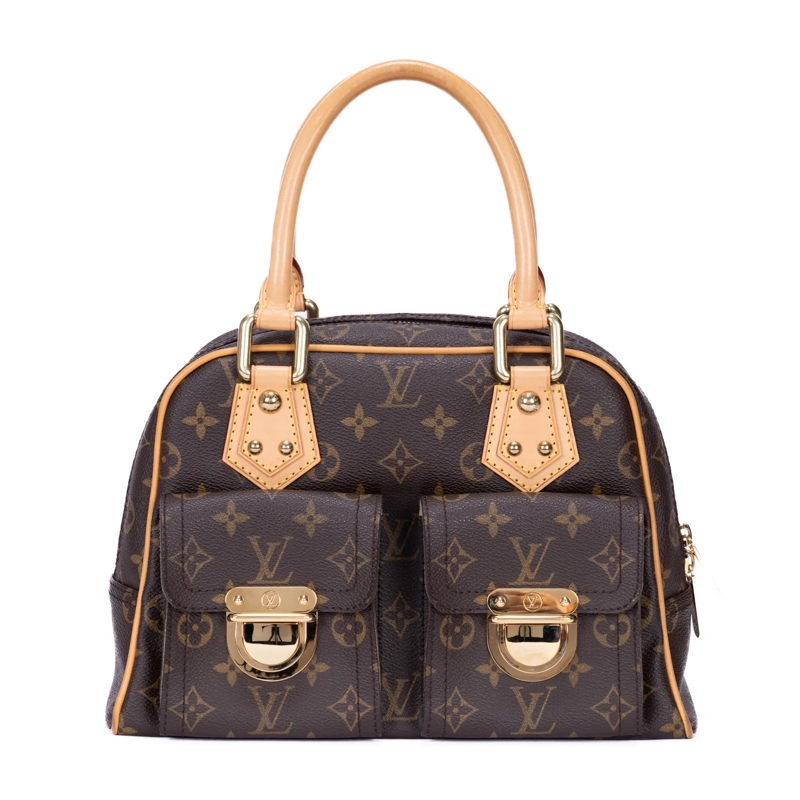 Louis Vuitton Crossbody Bag Manhattan PM braun