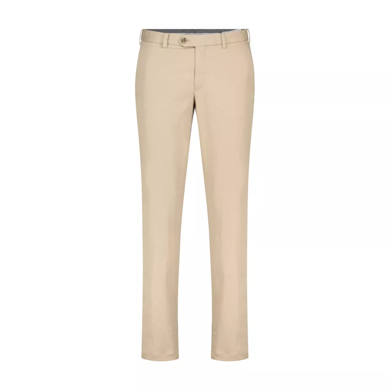 Hiltl Casual broeken Slim-Fit Baumwollhose Beige(Image 2)