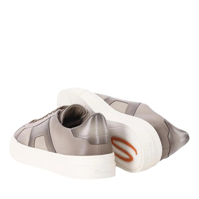 Santoni Sneaker basse Sneaker aus Leder braun(Image 3)