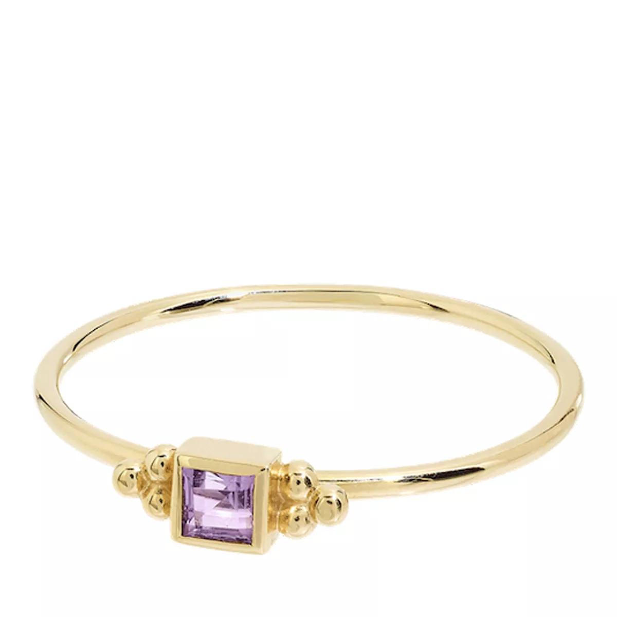 Anna+Nina Ring - Purple Honeysuckle Ring - Gr. 57 - in Lila - für Damen