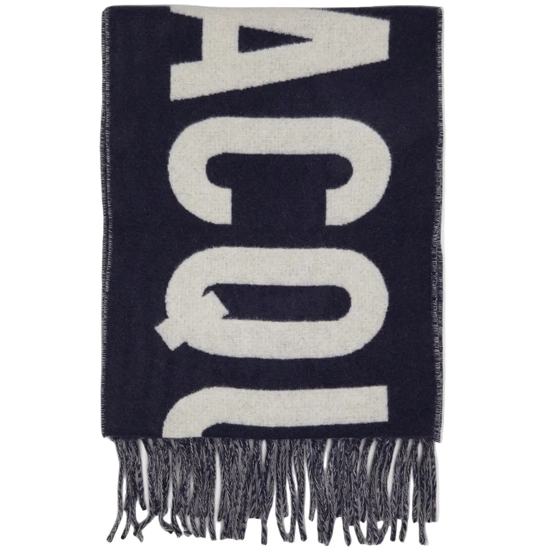 Jacquemus Écharpe en laine L'ECHARPE JACQUEMUS NAVY blau