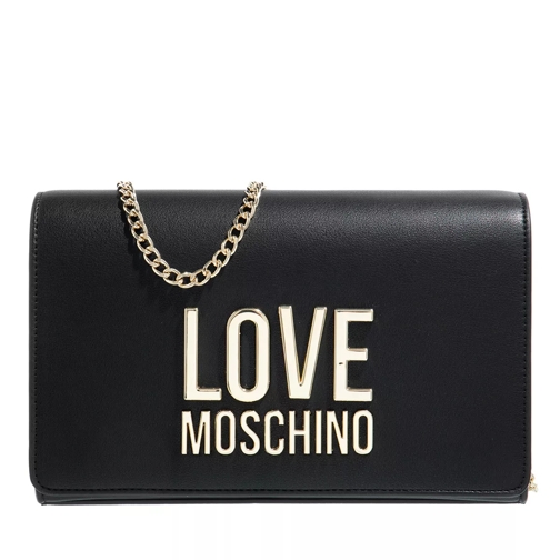 Love Moschino Borsa Bonded Pu Nero Crossbody Bag