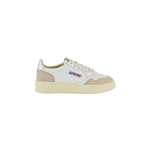 Autry International Medalist Sneakers Low Women (weiß/silber) LEAT/SUEDE WHT/SILVER LEAT/SUE låg sneaker