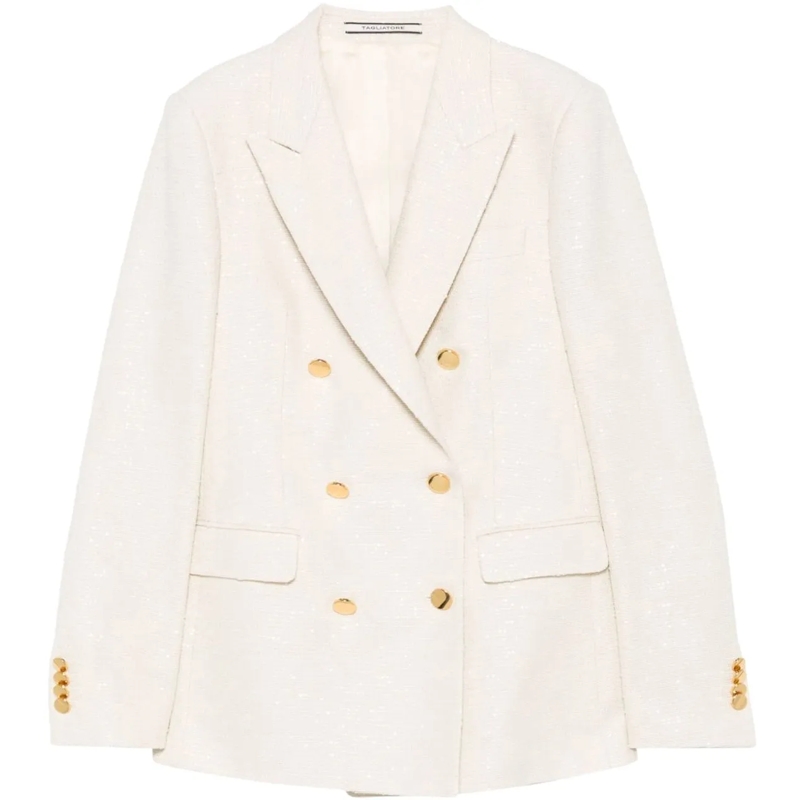Tagliatore Übergangsjacke Jackets Ivory weiß