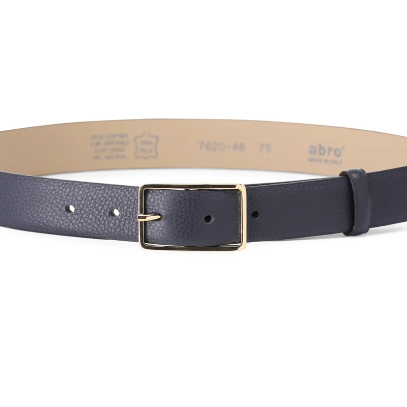 Abro Gürtel Gürtel aus Leder schwarz(Image 4)