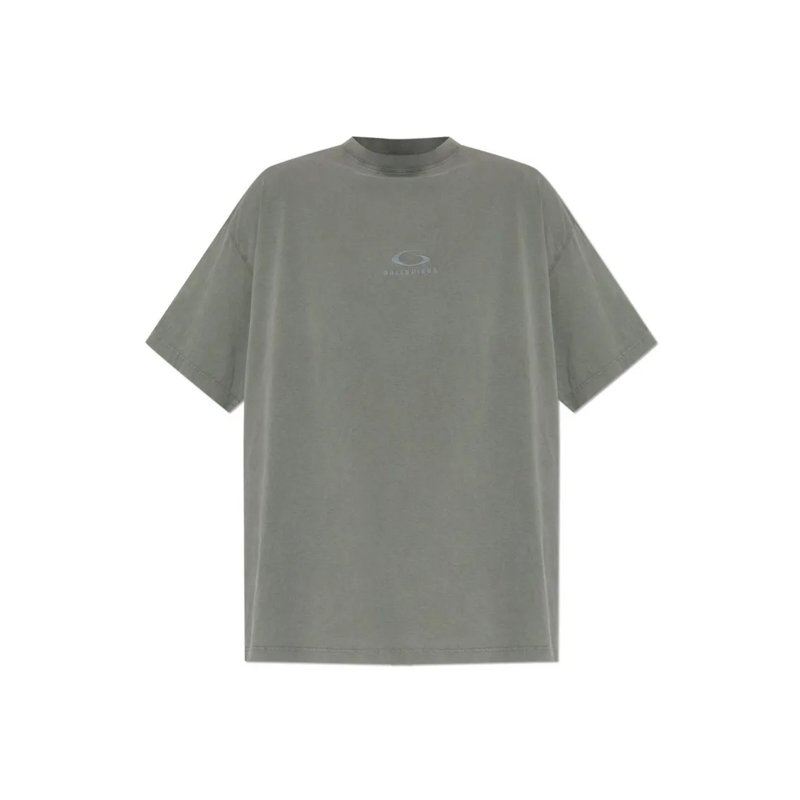 Balenciaga T-shirt Grey T-Shirt And Polo Collection With Varied Cuts  Grey
