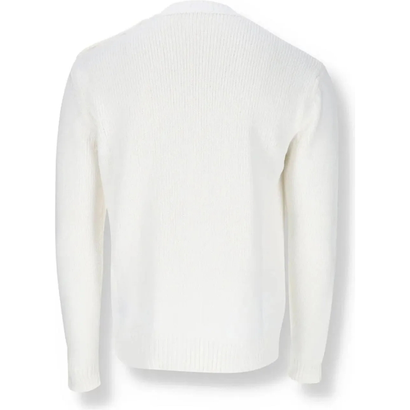 Balmain  Balmain Cotton Logo Sweater weiß(Image 6)