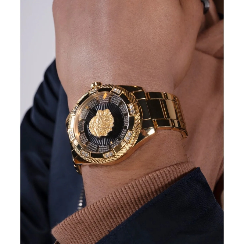 Guess Quarzuhr Quarz-Analoguhr Beast gold(Image 3)