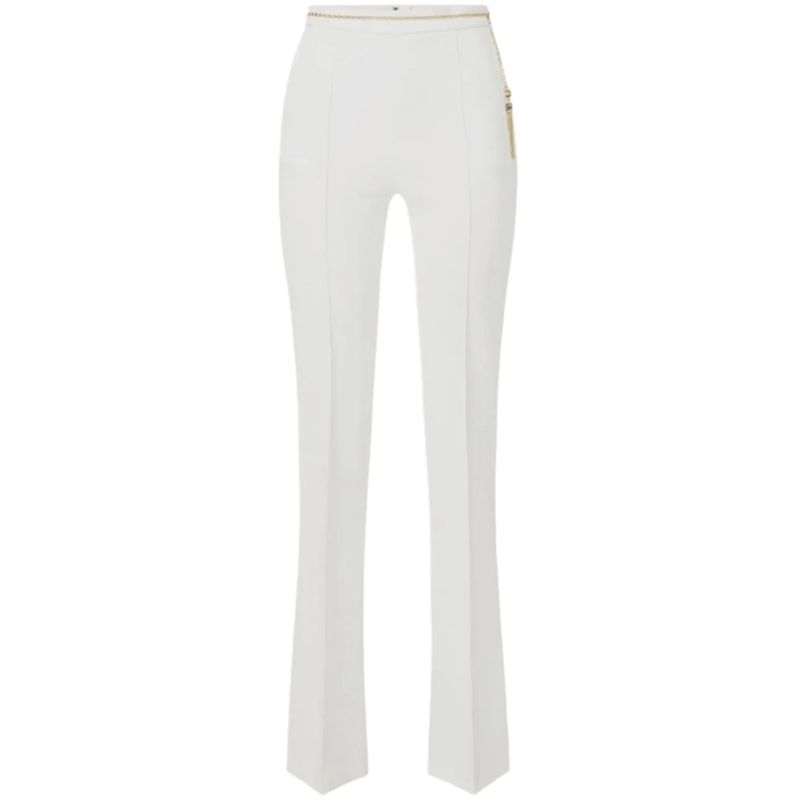 Elisabetta Franchi  Trousers Ivory weiß