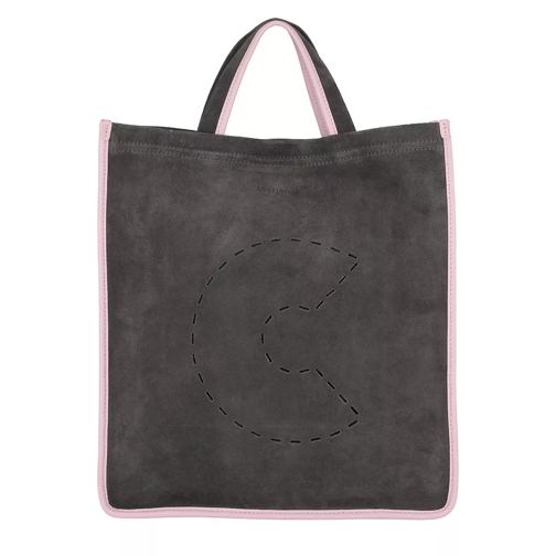 Coccinelle C Bag Suede Tote Fume/Pink Tote