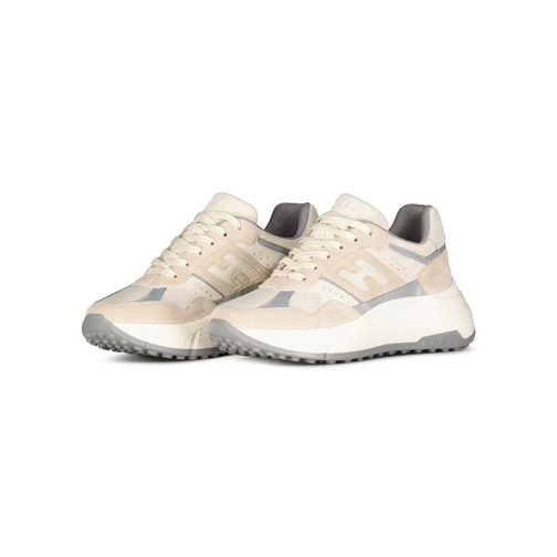 Hogan Sneaker mit breiter Sohle Beige lage-top sneaker