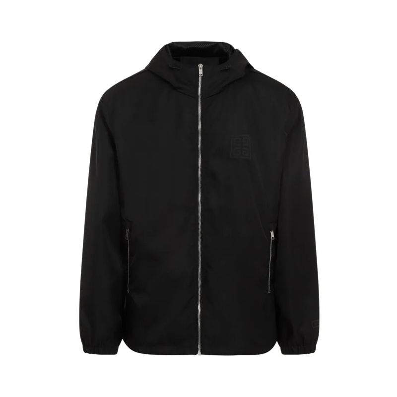 Givenchy Veste de transition Windbreaker Jacket Black