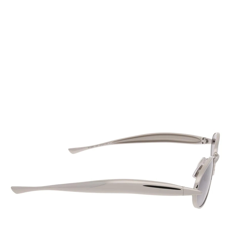 Bottega Veneta Sonnenbrille BV1386S-003 Silver-Silver-Grey(Image 4)