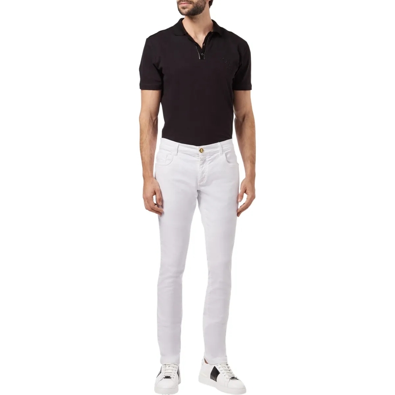 BILLIONAIRE Jeans Jeans Slim Fit Crest weiss(Image 3)