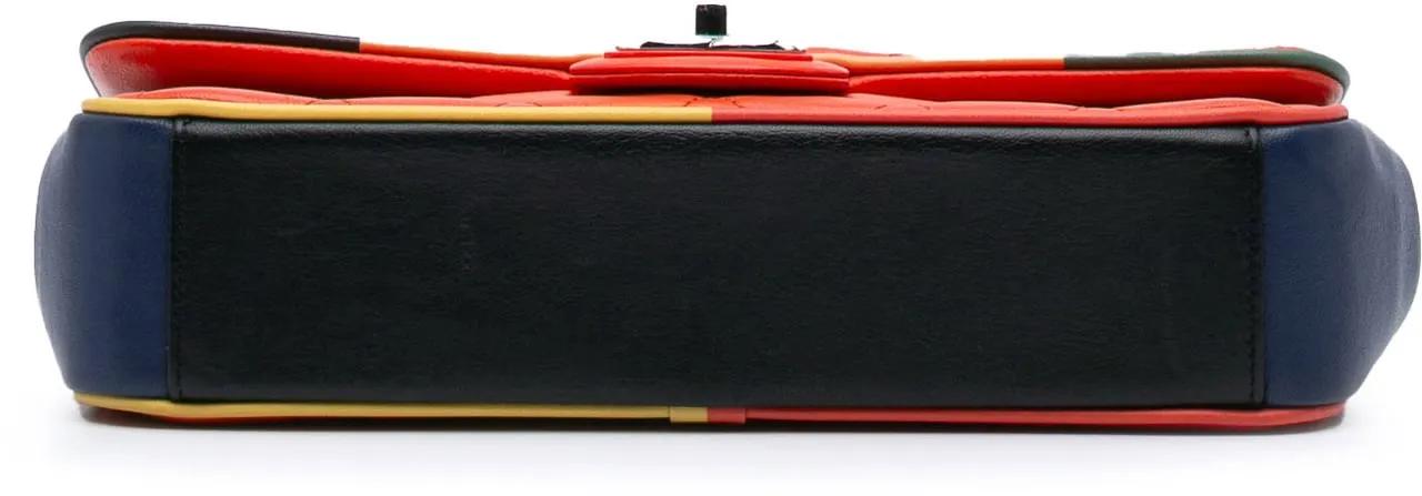 Thumbnail - Chanel Hobo Bags - Medium Quilted Lambskin Cuba Color Flap - Gr. unisize - in Rot - für Damen