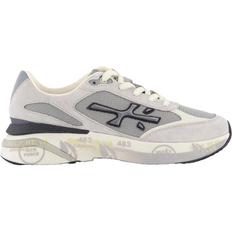 Premiata Low-Top-Sneaker Heren Moerun Sneaker Grijs grau